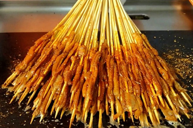 铁板鸭肠