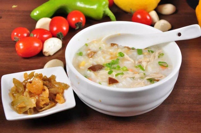 鸡丝粥