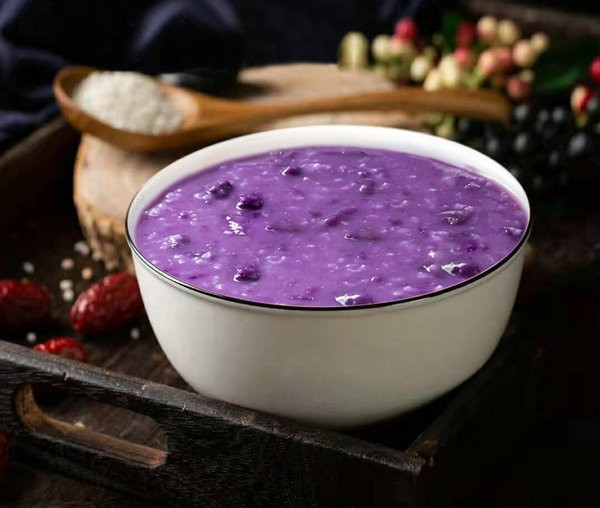 暖心紫薯粥