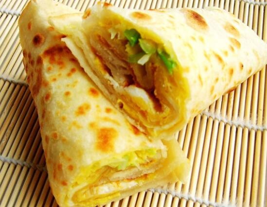 面食鸡蛋灌饼